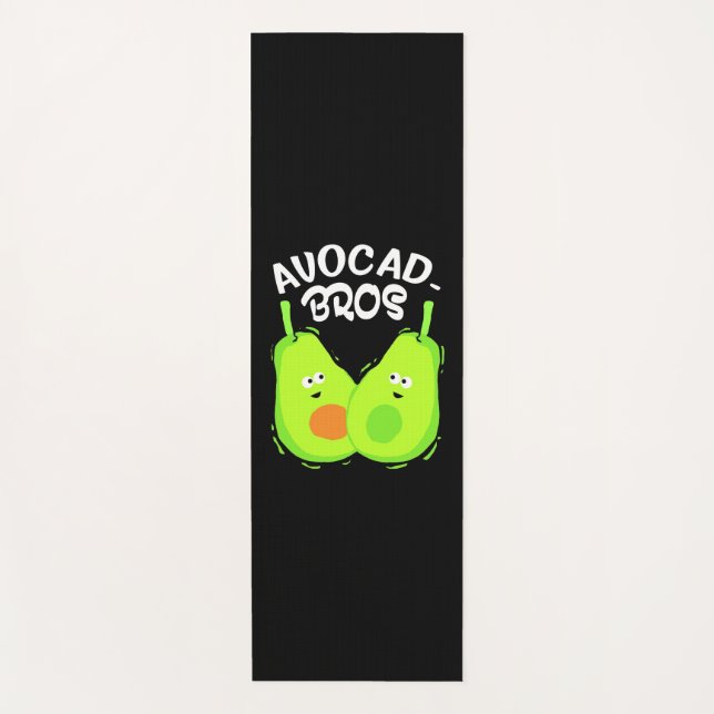 Tapete De Yoga Irmão Avocado (Frente)