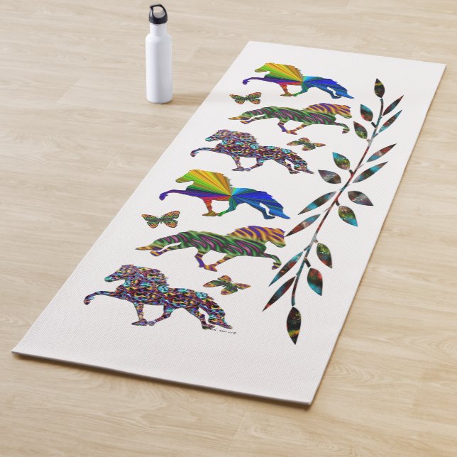 Tapete De Yoga Islandeses selvagens (In Situ)