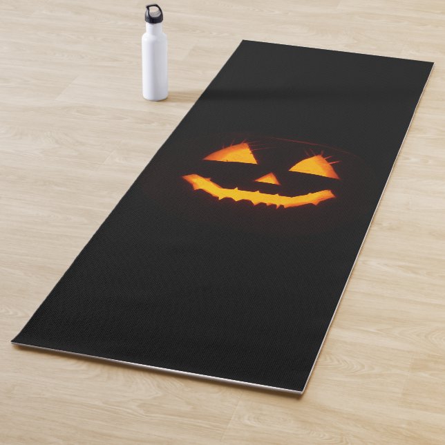 Tapete De Yoga Jack O Lanterna Iluminado (In Situ)