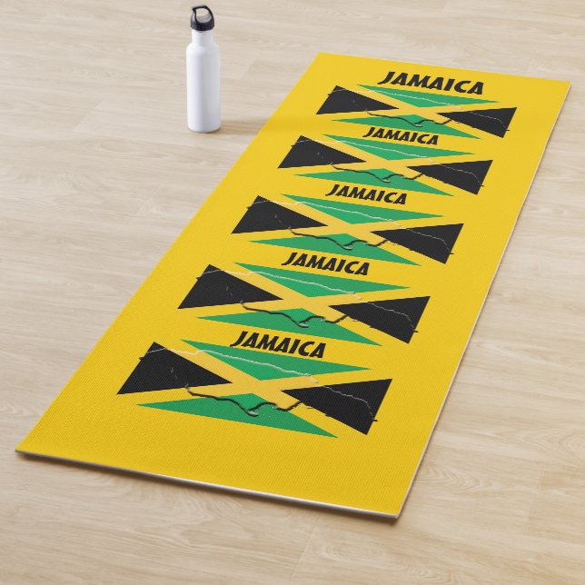 Tapete De Yoga JAMAICA FLAG Personalizada (In Situ)
