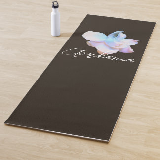 Tapete De Yoga Jardim de Pastel Floral Gardenia