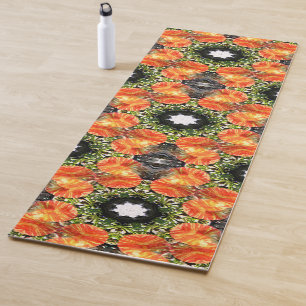 Tapete De Yoga Jardim de Poppies.....