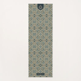 Tapete De Yoga Jardim Maravilha Maya Sovereigna® #3 dobrado