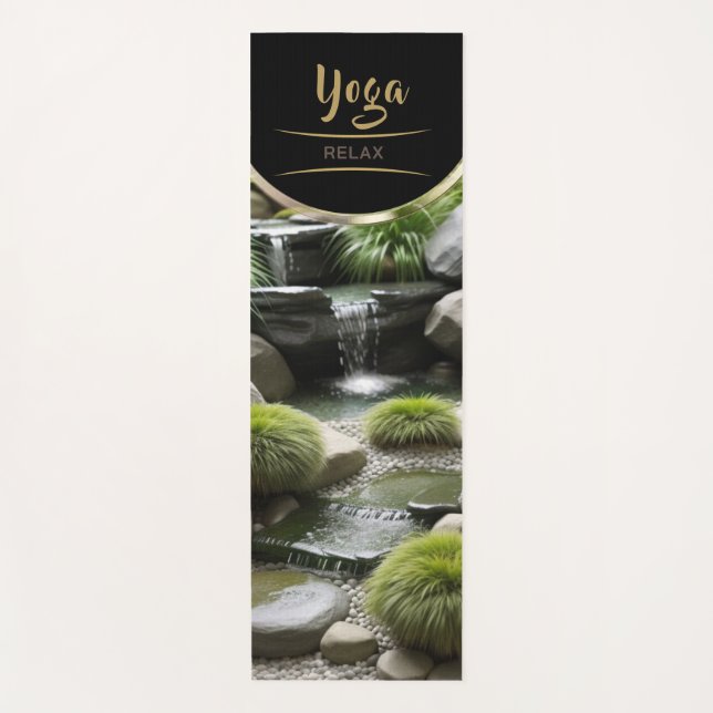 Tapete De Yoga Jardim Rochoso Wils Moss - Ioga Mat (Frente)