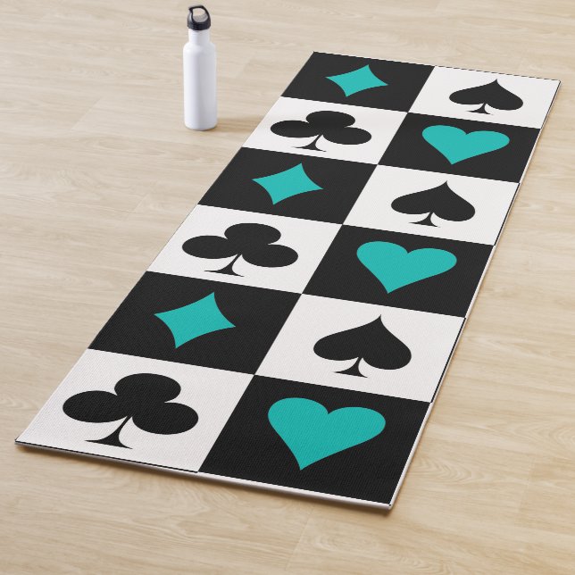 Tapete De Yoga Jogo de Cartão (In Situ)
