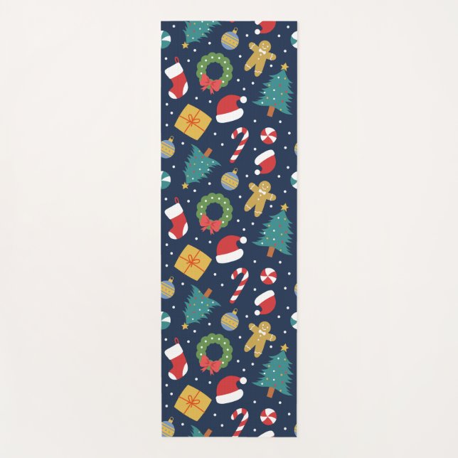 Tapete De Yoga Jolly Jumble Holiday Yoga Mat (Frente)