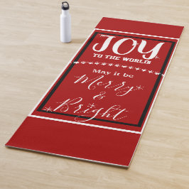 Tapete De Yoga Joy Peace Red