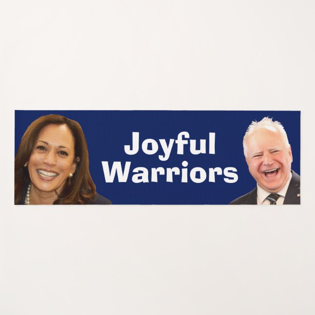 Tapete De Yoga Joyful Warriors Harris e Walz (Frente (Horizontal))