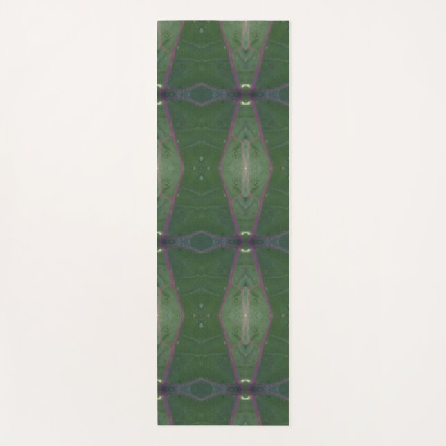 Tapete De Yoga Kale Ikat (Frente)
