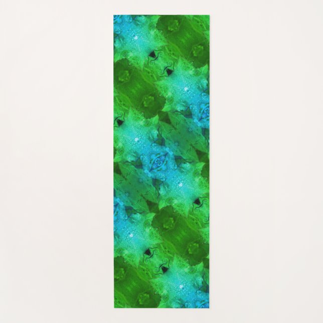 Tapete De Yoga Kale Ikat Too x GL (Frente)