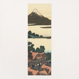 Tapete De Yoga Katsushika Hokusai Amanhecer na província de Kai