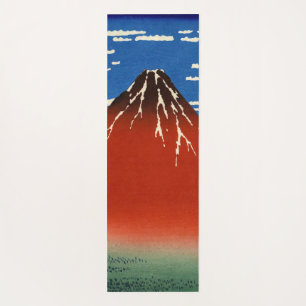 Tapete De Yoga Katsushika Hokusai - Vento fino, Bom dia