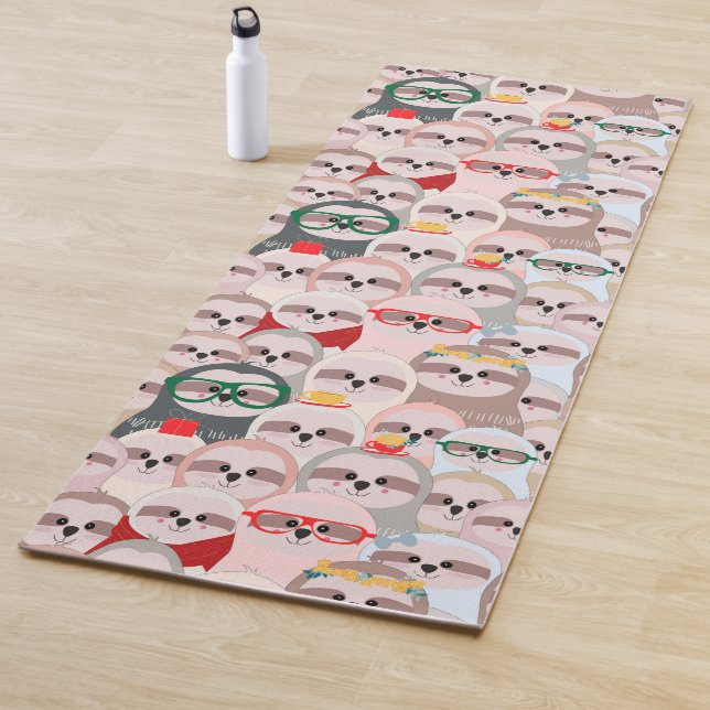 Tapete De Yoga Kawaii Sloths Yoga Mat (In Situ)