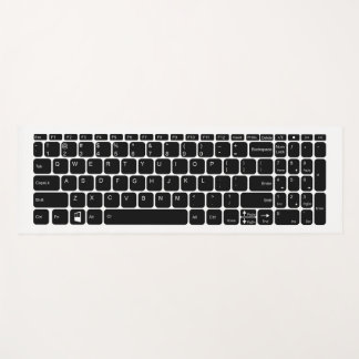 Tapete De Yoga Keyboard