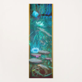 Tapete De Yoga KOI FISH Nascer de Dragonfly