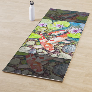 Tapete De Yoga Koi Pond