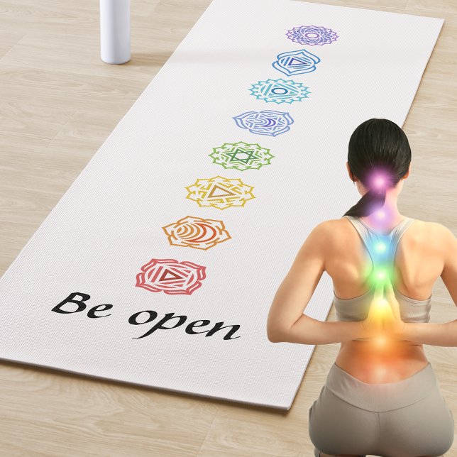 Tapete De Yoga Kundalini Yoga Chakras Seja Aberto (Criador carregado)