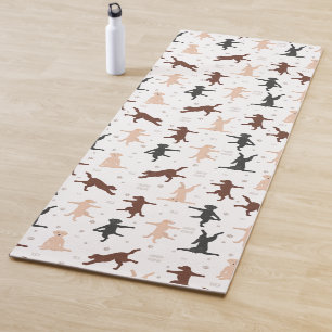 Tapete De Yoga Labrador Retriever dog Yoga Mat