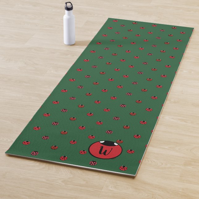 Tapete De Yoga Ladybug Bolinhas Yoga Mat (In Situ)