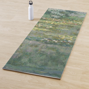 Tapete De Yoga Lagoa Claude Monet do lírio de água