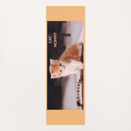 Tapete De Yoga Laranja Claro Laranja "Mamãe de Gato" Laranja Kitt