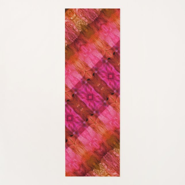 Tapete De Yoga Lavanda 1974 Ikat 13 (Frente)