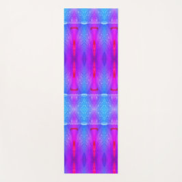 Tapete De Yoga Lavanda Art Deco Ikat Miami