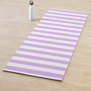 Tapete De Yoga Lavanda com striping