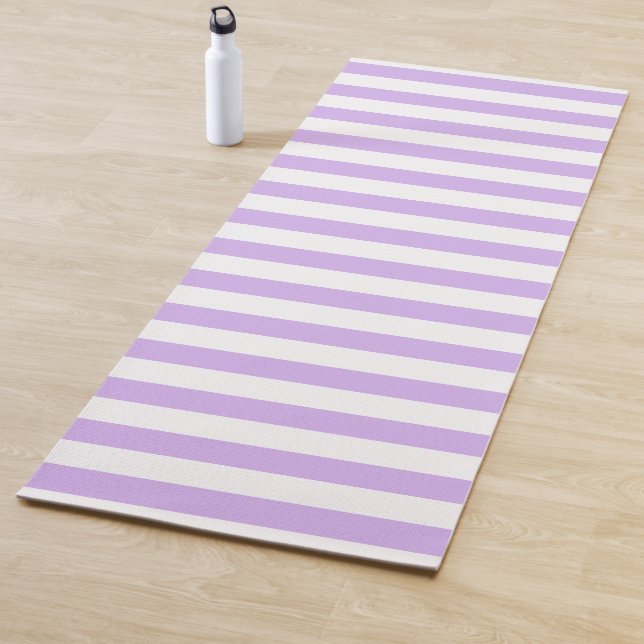 Tapete De Yoga Lavanda com striping (In Situ)