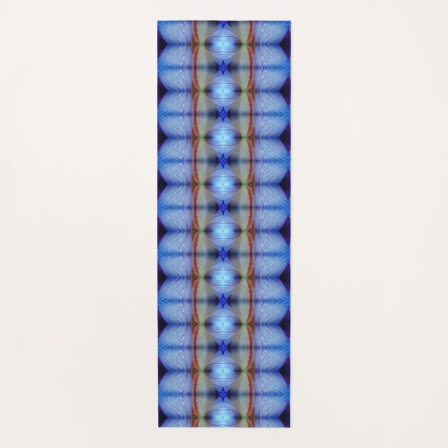 Tapete De Yoga Lavanda Crocus Ikat 5 Recoleta (Frente)