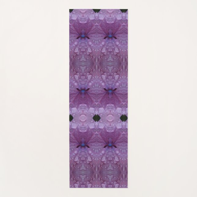 Tapete De Yoga Lavanda Ikat 2 (Frente)
