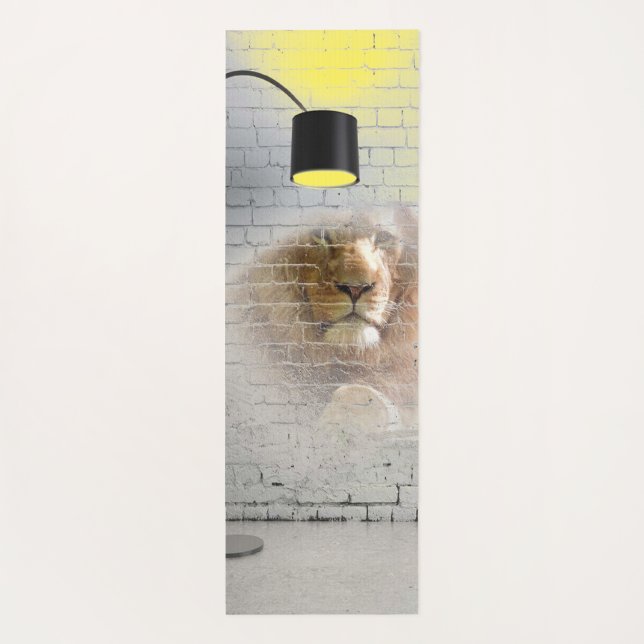 Tapete De Yoga Leão (Verso)