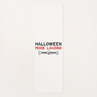 Tapete De Yoga Legal Dia das Bruxas Dizendo Festa de Halloween