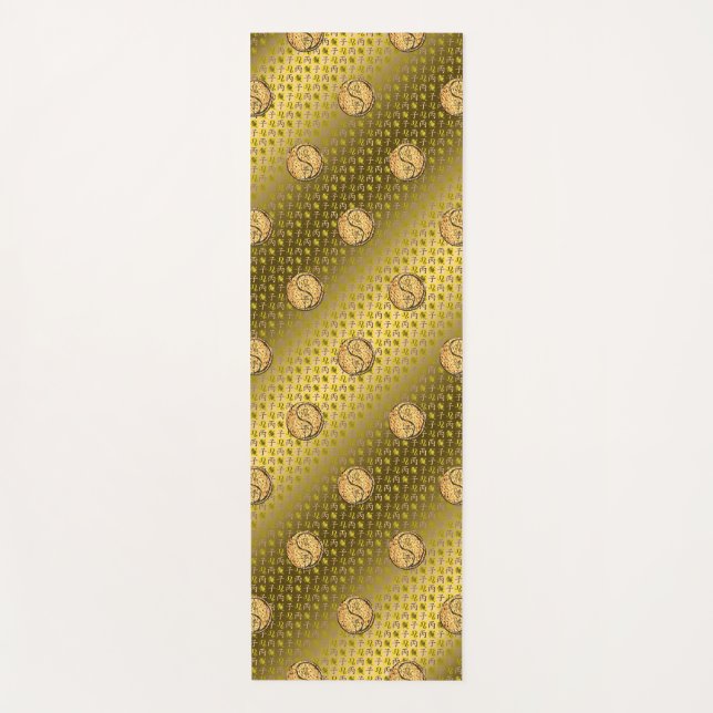 Tapete De Yoga Leo & Fire Rat (Frente)