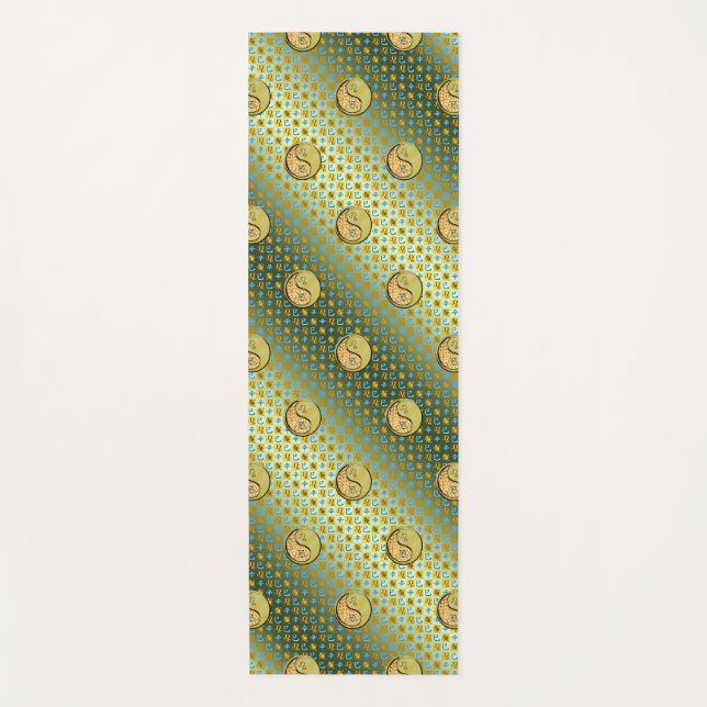 Tapete De Yoga Leo & Metal Cobra (Frente)