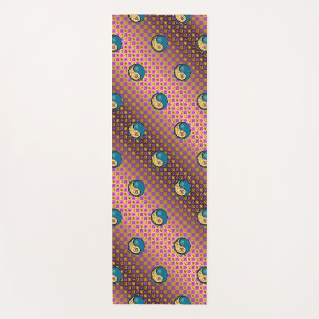 Tapete De Yoga Leo & Water Rooster (Frente)