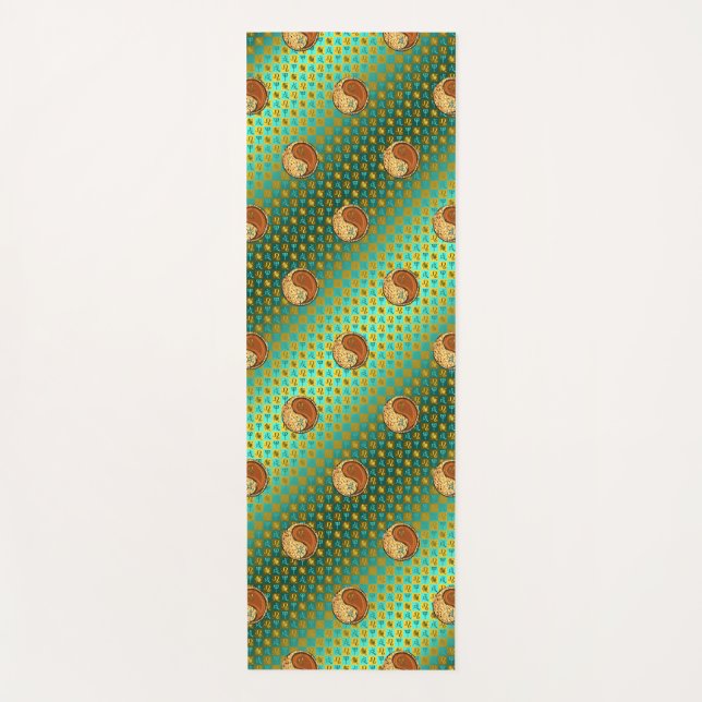 Tapete De Yoga Leo & Wood Dog (Frente)