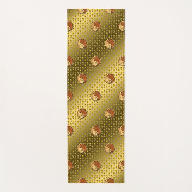 Tapete De Yoga Leo & Wood Rat (Frente)