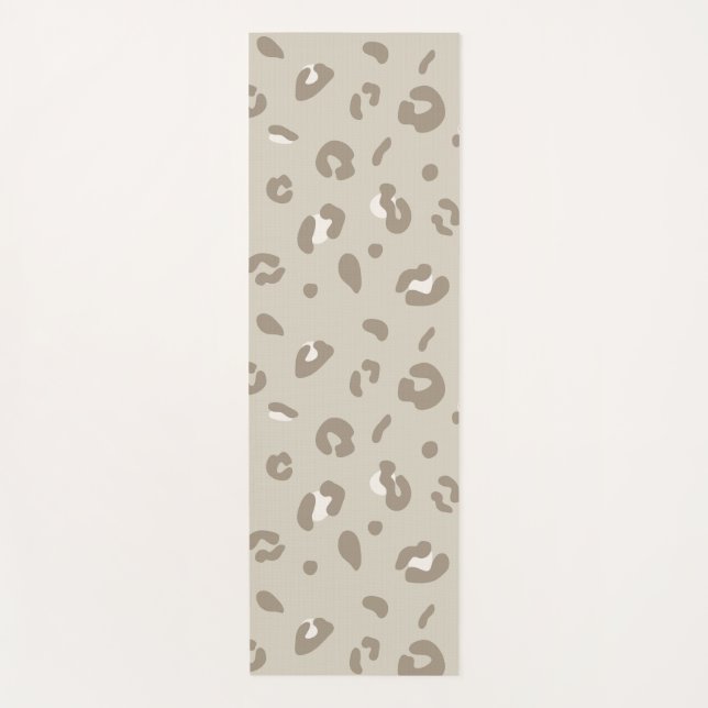 Tapete De Yoga Leopard Pattern (Frente)