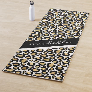 Tapete De Yoga Leopardo Personalizado