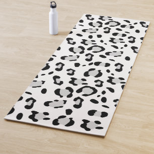 Tapete De Yoga Leopardo - Vidro de Impressão Animal #3