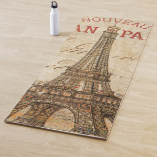 Tapete De Yoga Letra de Paris