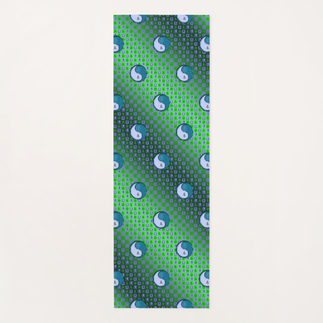 Tapete De Yoga Libra e Caprino de Água (Frente)