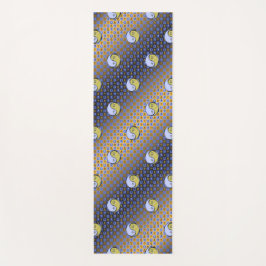 Tapete De Yoga Libra e Cavalo Metálico