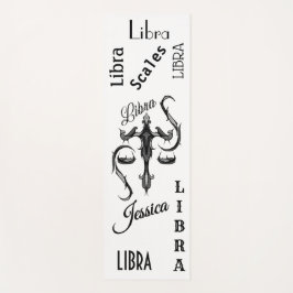 Tapete De Yoga Libra Personalizada Zodiac Yoga Mat