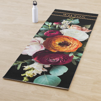 Tapete De Yoga Linda cor de várias cores em negrito / nome