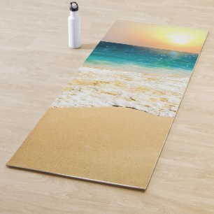 Tapete De Yoga Linda Foto Sunset Summer Beach