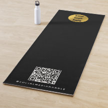 Logotipo comercial Código QR Promocional Yoga Stud