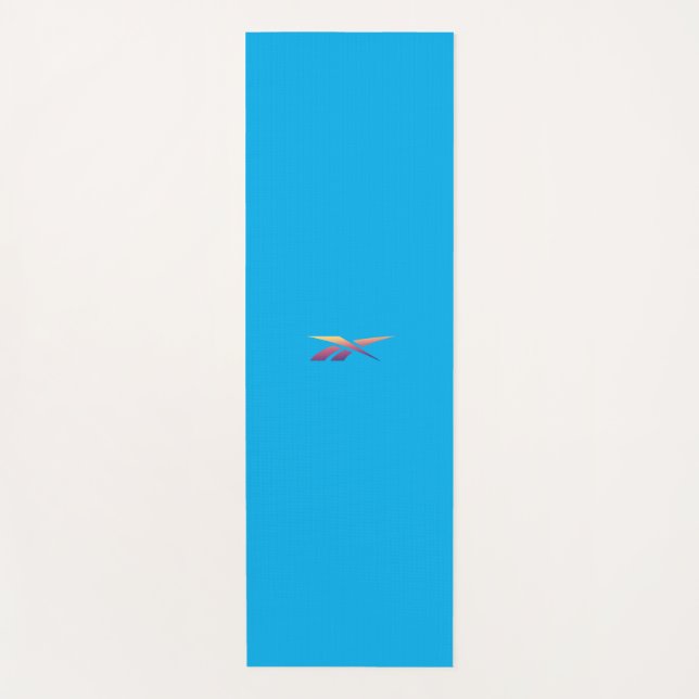 Tapete De Yoga Logotipo Falso (Frente)