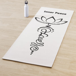 Tapete De Yoga Lotus Design
